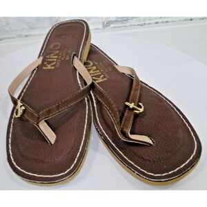 KINO md‎ in KEY WEST, FLA BROWN FLIP FLOPS SZ 9